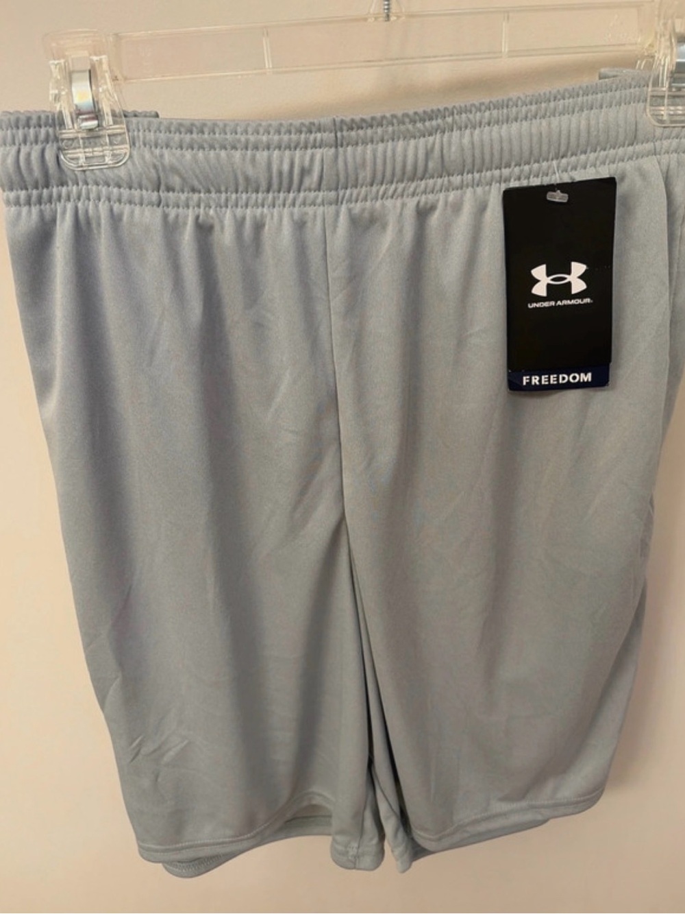 Under Armour Men's Freedom Light Blue Athletic Shorts